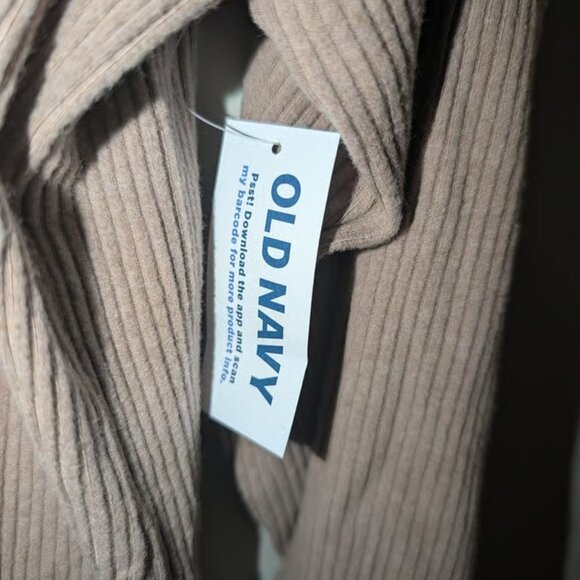 Old Navy NWT Women's Plush Tee Long Sleeve Ribbed Thermal Shirt Size XXL - Picture 3 of 4